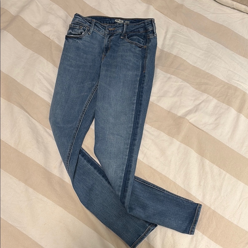 Old Navy Blue Skinny Jeans Medium Wash